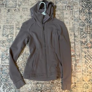 Lululemon taupe full zip jacket